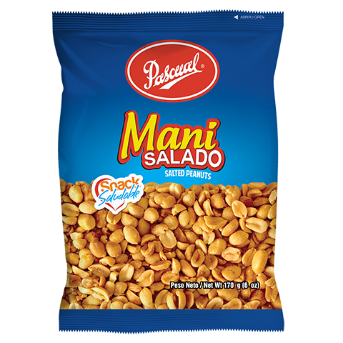 Maní Salado Pascual 170g